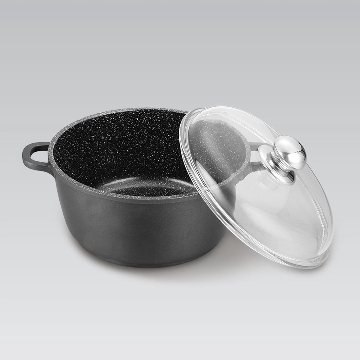 Aluminium Braadpan met Deksel - Maestro 20 cm, 2.1L