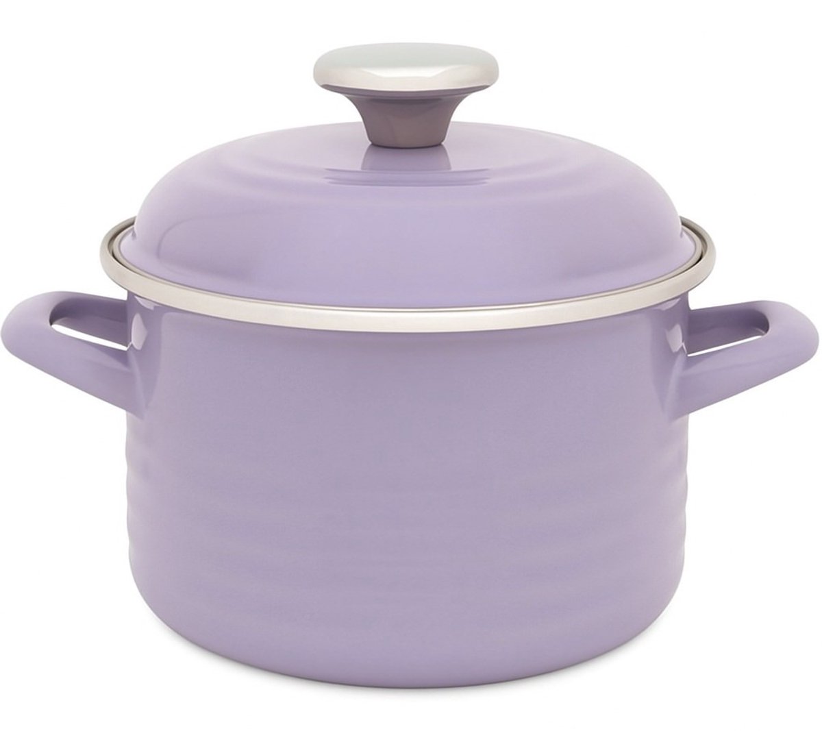 Emmeren Pan 24cm 6.7L Pastel Paars - Geschikt voor Inductie
