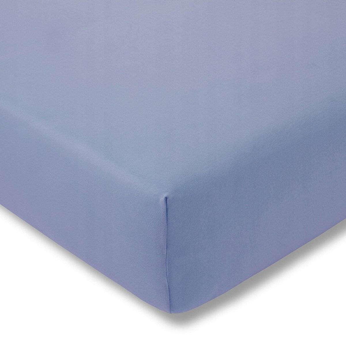 Estella Jersey Hoeslaken 150x200 cm - Blauw, Strakke Pasvorm