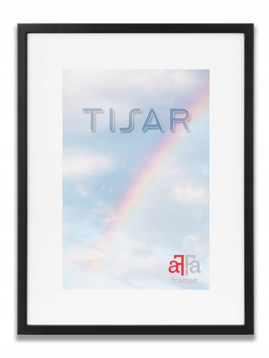 Houten fotolijst Tisar 50x70 cm Zwart