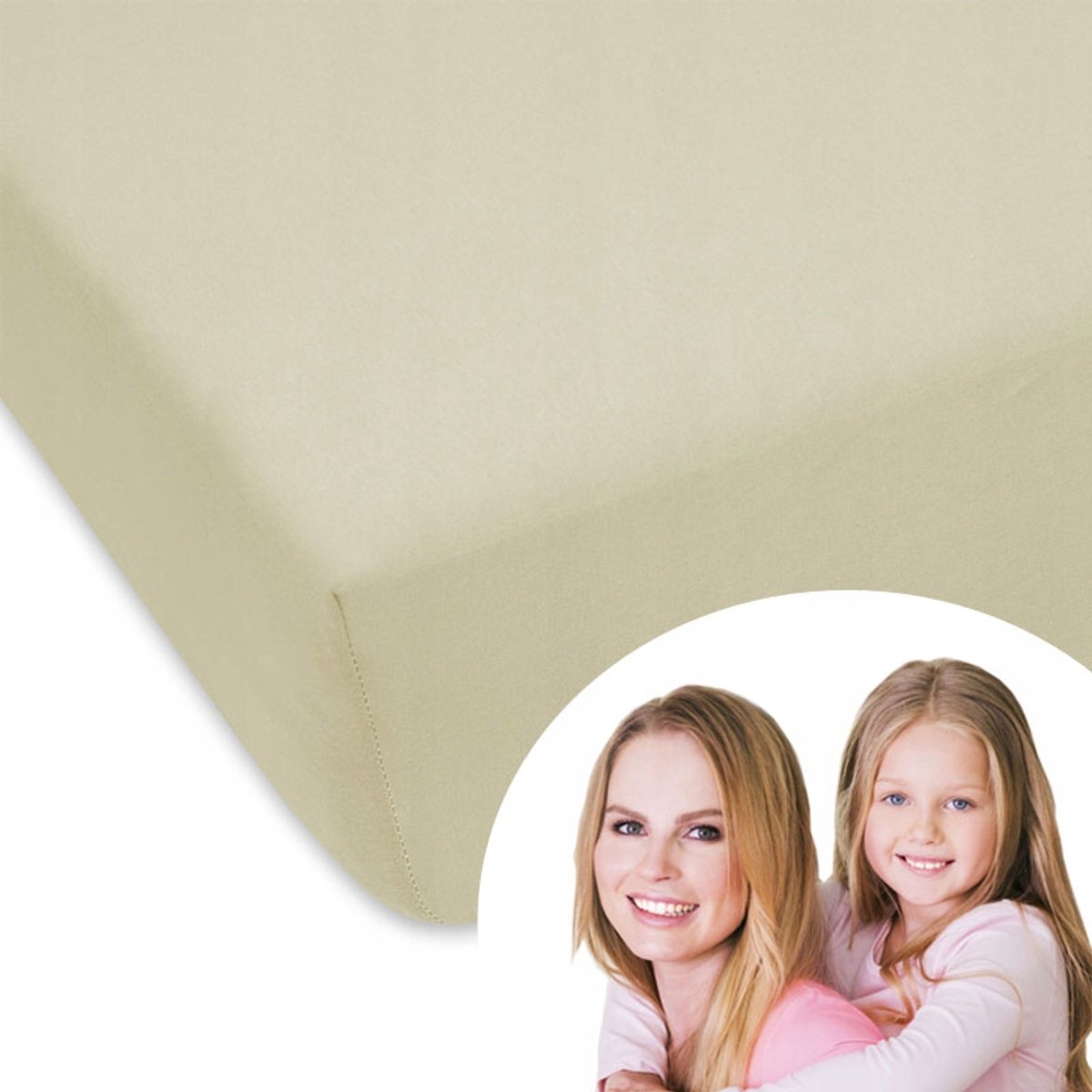 Jersey Hoeslaken met Elastiek 80x160 cm - Zacht en Duurzaam