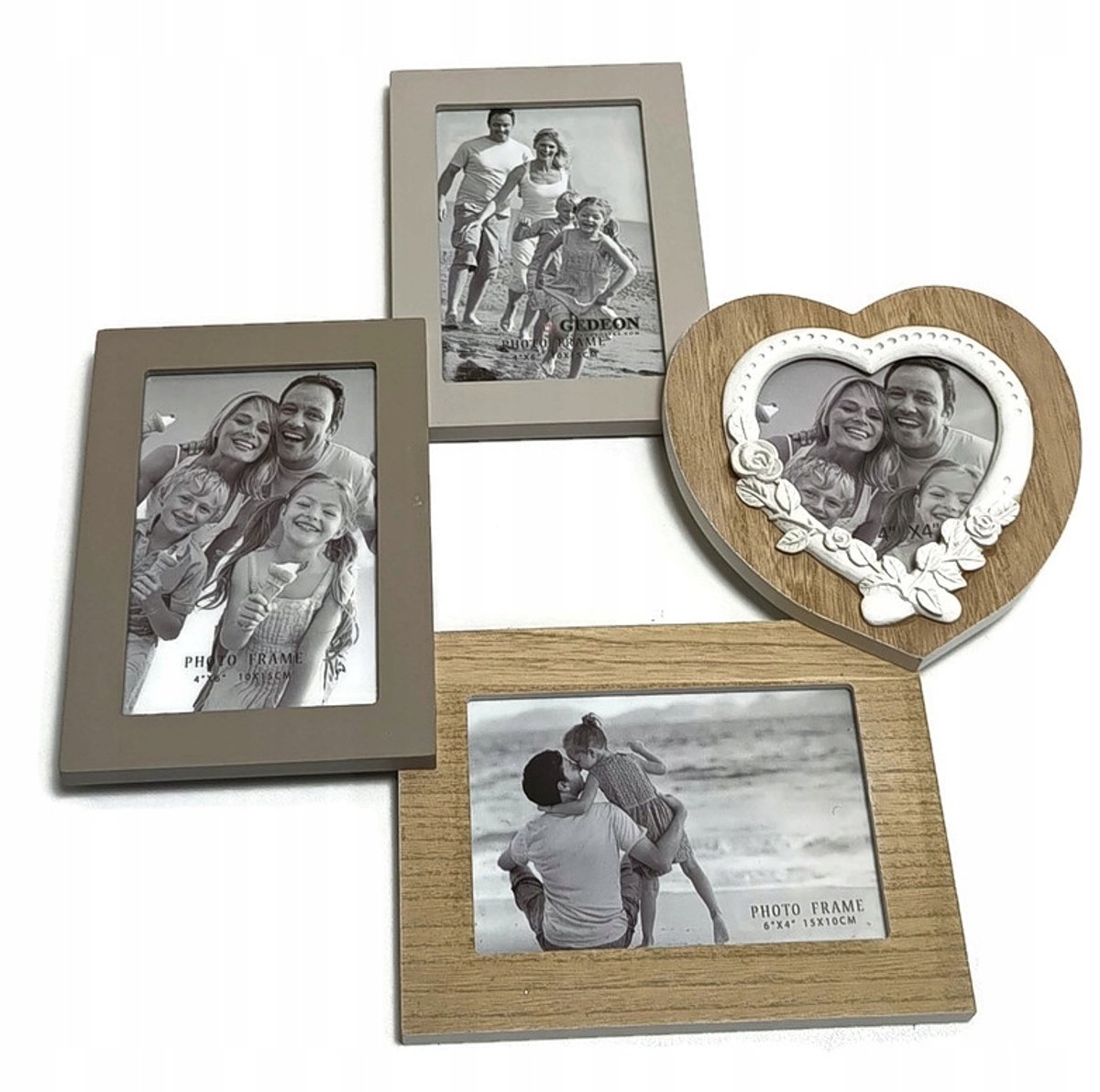 Multifoto fotolijst - Wanddecoratie met meerdere openingen