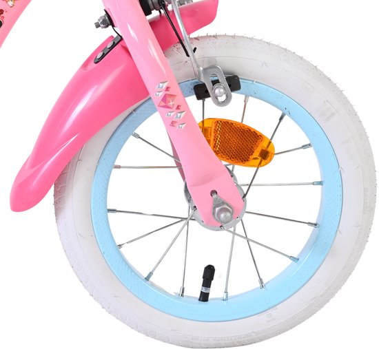 Disney Princess Kinderfiets - Meisjes - 12 inch - Roze - Twee Handremmen van Volare — afbeelding 2