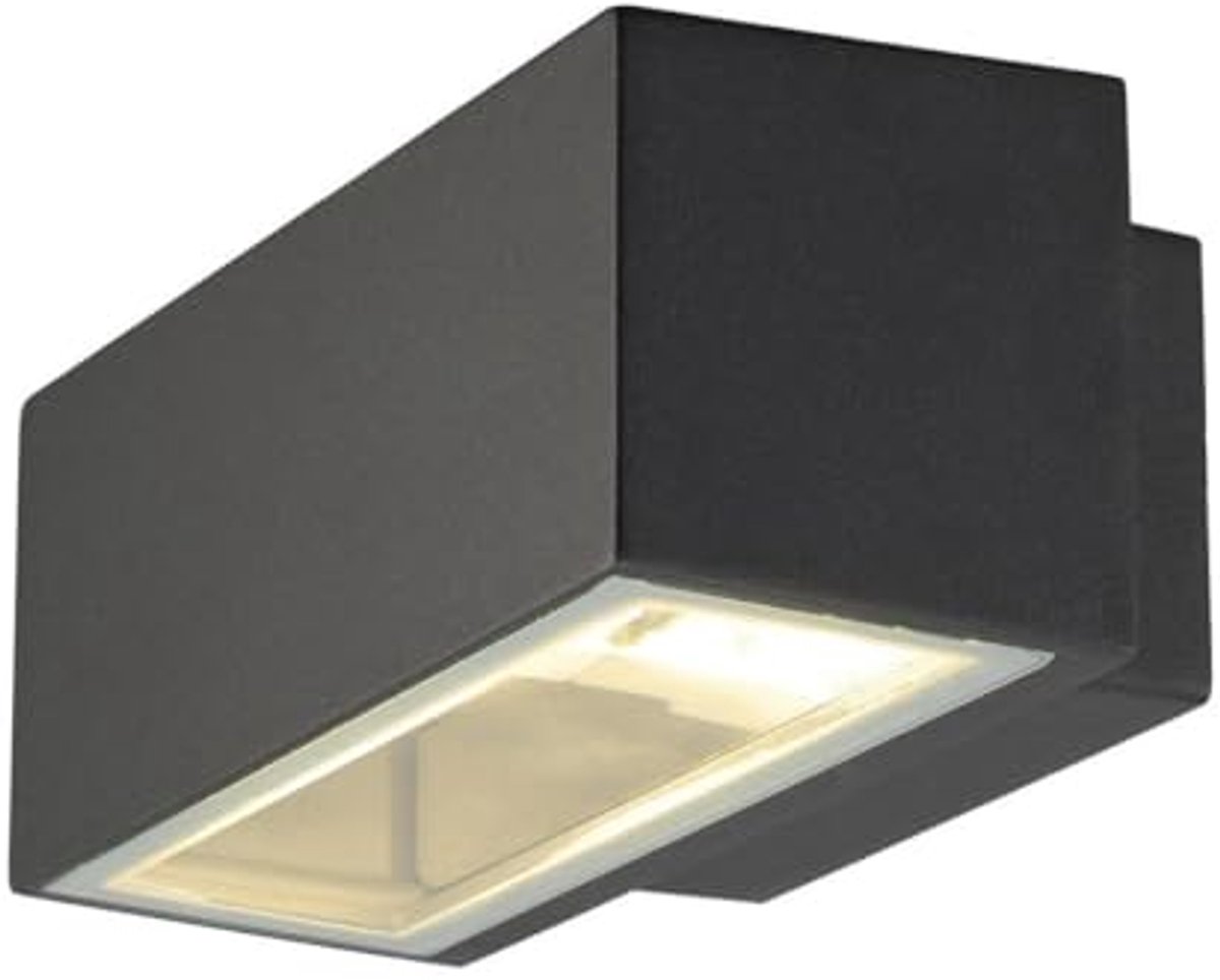 Wandlamp Box Up/Down in Antraciet - Energieklasse C
