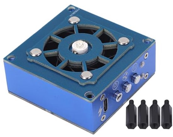 Battery Powered Fume Extractor - 3-Speed Smoke Absorber For Soldering & DIY Work