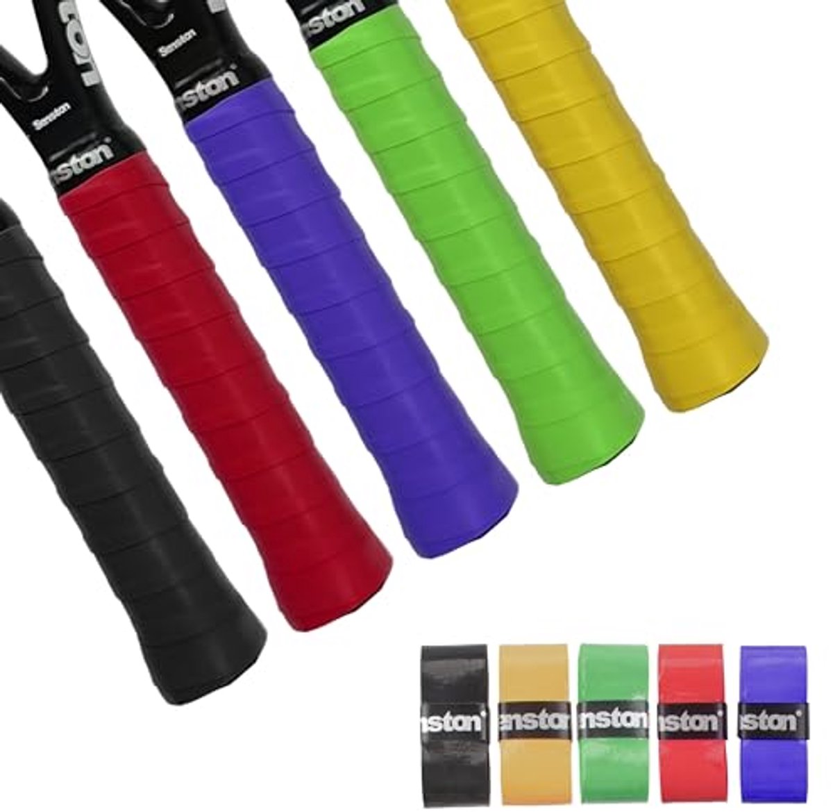 Antislip Racket Gripband voor Badminton, Tennis en Squash - Zweetabsorberend en Waterbestendig