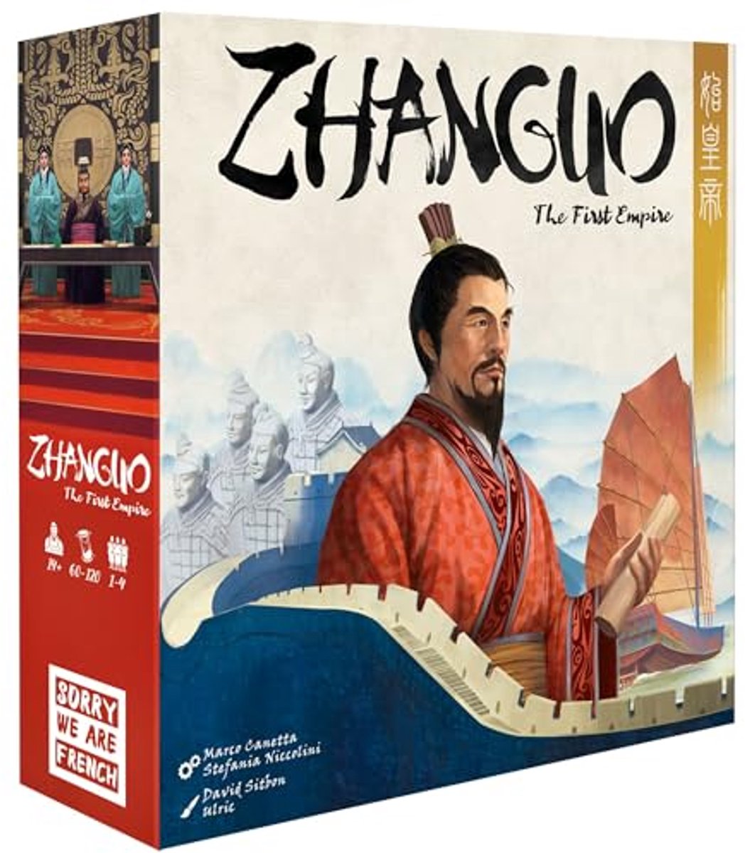 Strategisch Spel over het Chinese Rijk | 2 tot 4 Spelers | Leeftijd 14+ | Ongeveer 60 Minuten Speeltijd