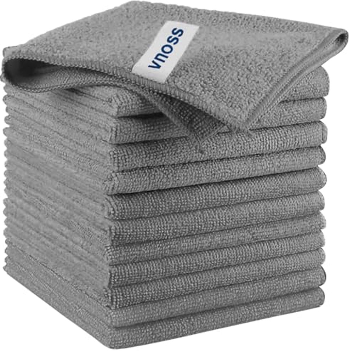 Microvezel reinigingsdoek - 12-pack, 4 kleuren, 30 x 30 cm