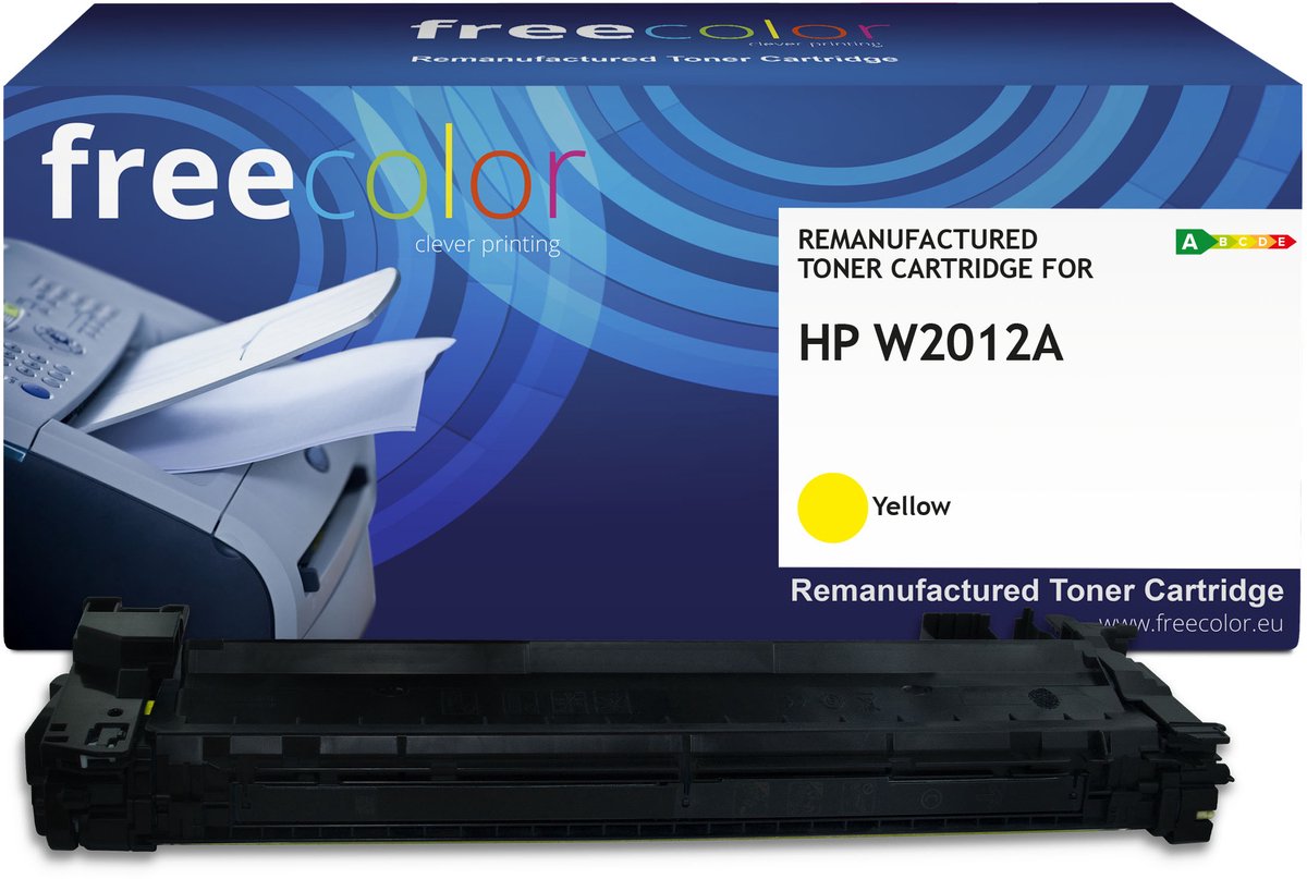 Freecolor K18856F7 tonercartridge 1 stuk(s) Compatibel Geel