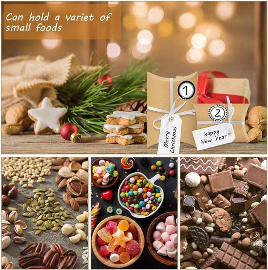 I LOVE MOM Calendrier de l'Avent à remplir, avec autocollants numérotés, 24 boîtes cadeaux de Noël à suspendre ou à poser, décoration de Noël DIY (maison de pain d'gingembre I LOVE MOM Calendrier de l'Avent à remplir, avec autocollants numérotés, 24 boîtes cadeaux de Noël à suspendre ou à poser, décoration de Noël DIY (maison de pain d'gingembre