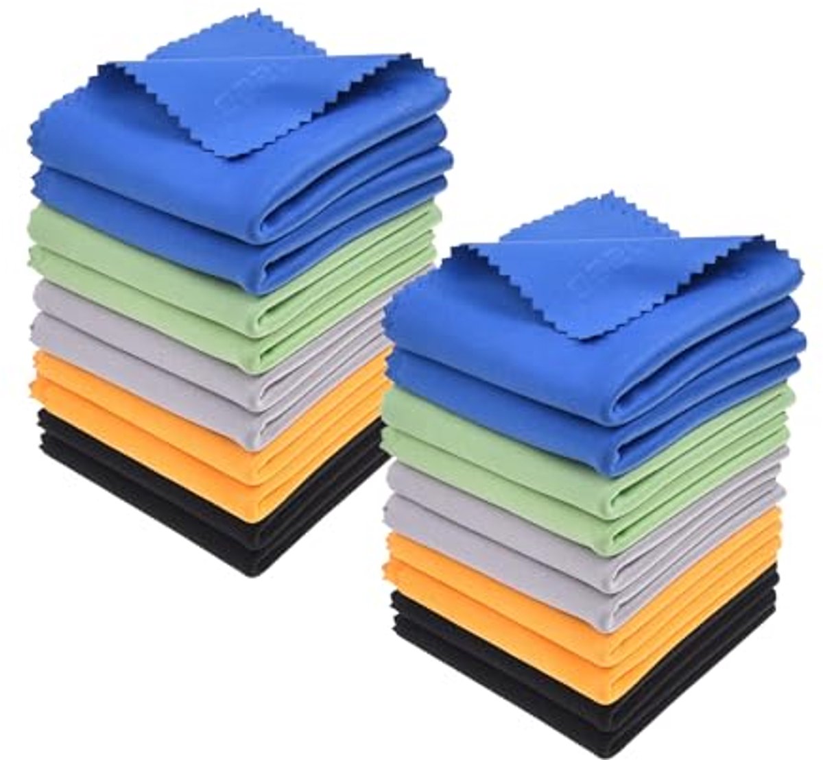 Microvezeldoeken 30 x 30 cm - Set van 20 Grote Schoonmaakdoeken voor Elektronica en Monitoren