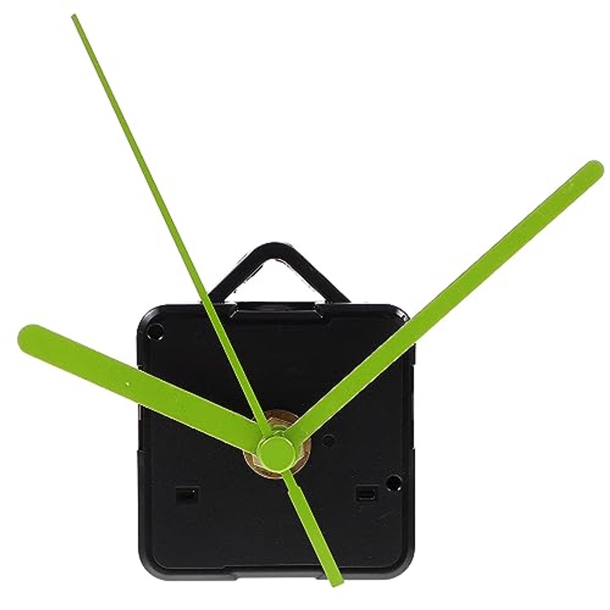 Stilte Quartz Klok Mechanisme Vervangingsonderdeel voor Klokken - DIY Reparatie Kits (Groen, Zonder Batterij)