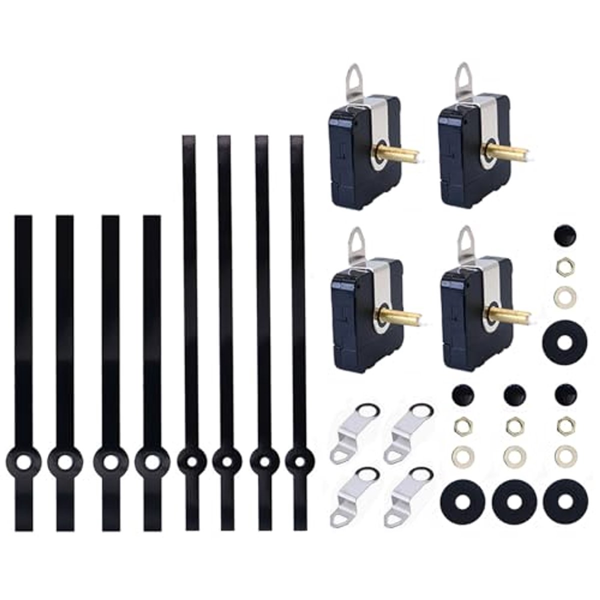 Stille Quartz Klok Beweging Voor Wandklok Reparatie - Batterij Aangedreven Mechanisme