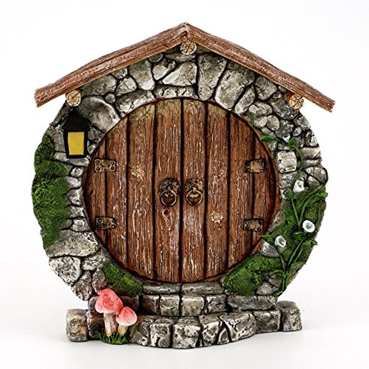 Miniatuur Fairy Garden Ronde Deur Decor voor Terrarium