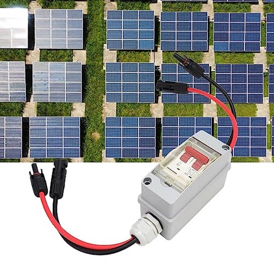 Disconnect Module Distribution Box Solar Panel Disconnect Switch 500V 32A 2P Circuit Breaker Miniature ...
