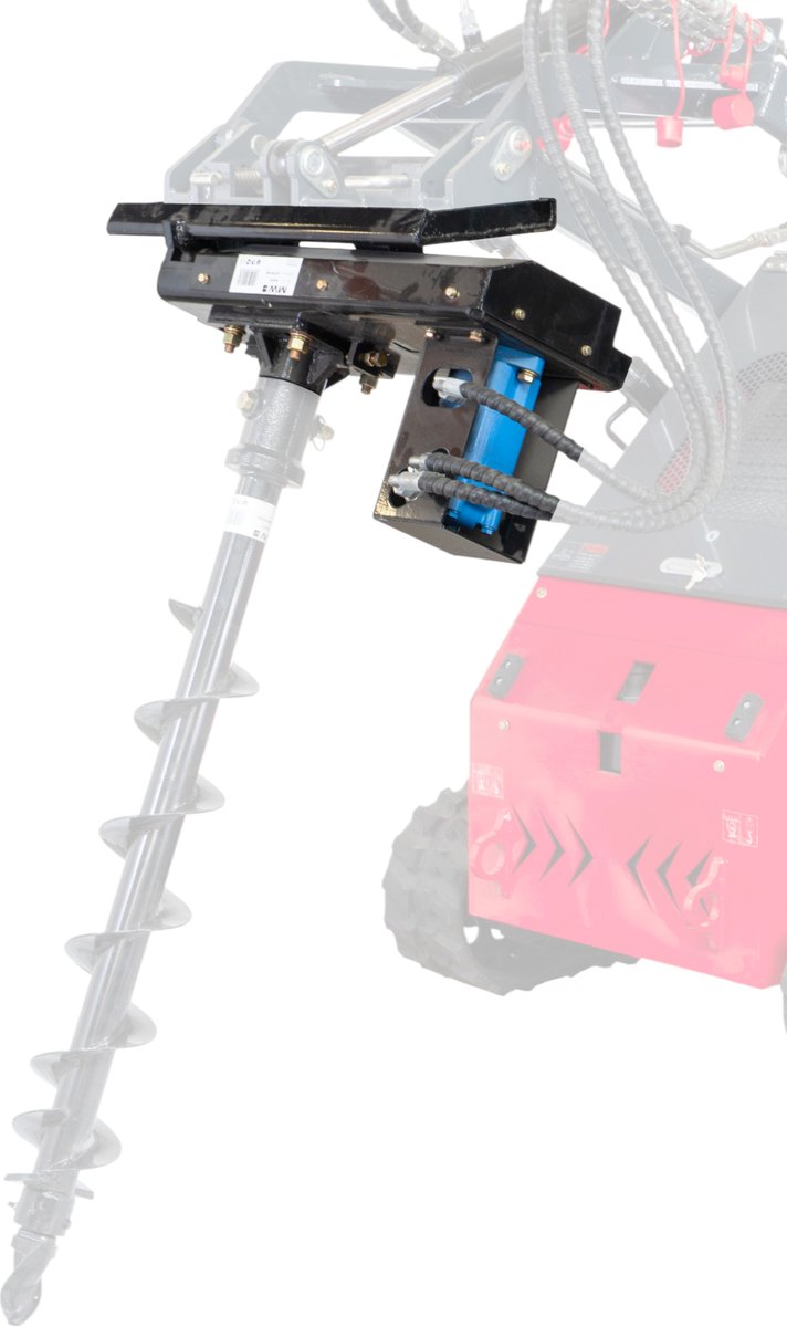 Grondboorhouder hydraulisch voor miniladers MLD MW Tools MLAC6