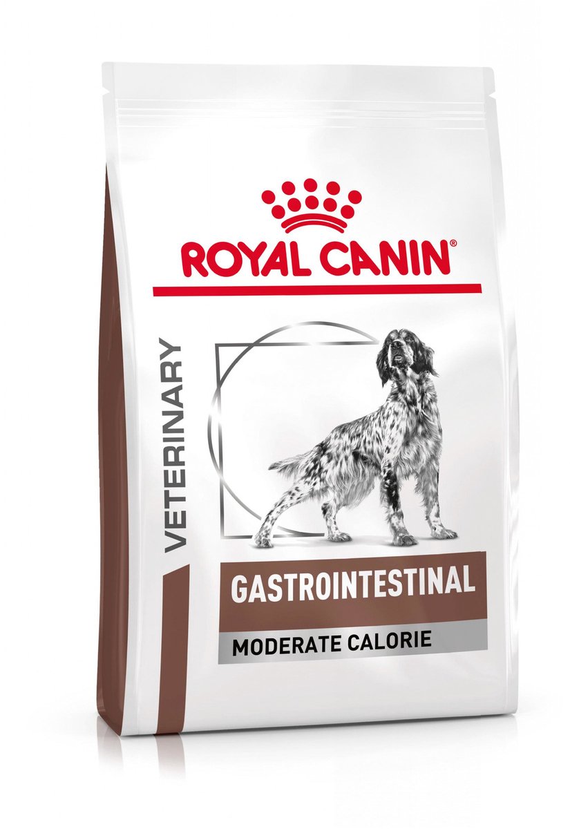 Royal Canin Veterinary Gastrointestinal Moderate Calorie hondenvoer 2 x 2 kg