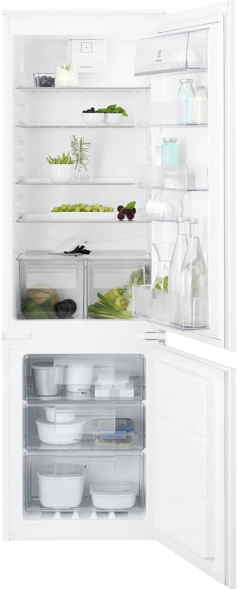 Electrolux KNT6TE18S Inbouw koel-vriescombinatie Ingebouwd 254 l E Wit