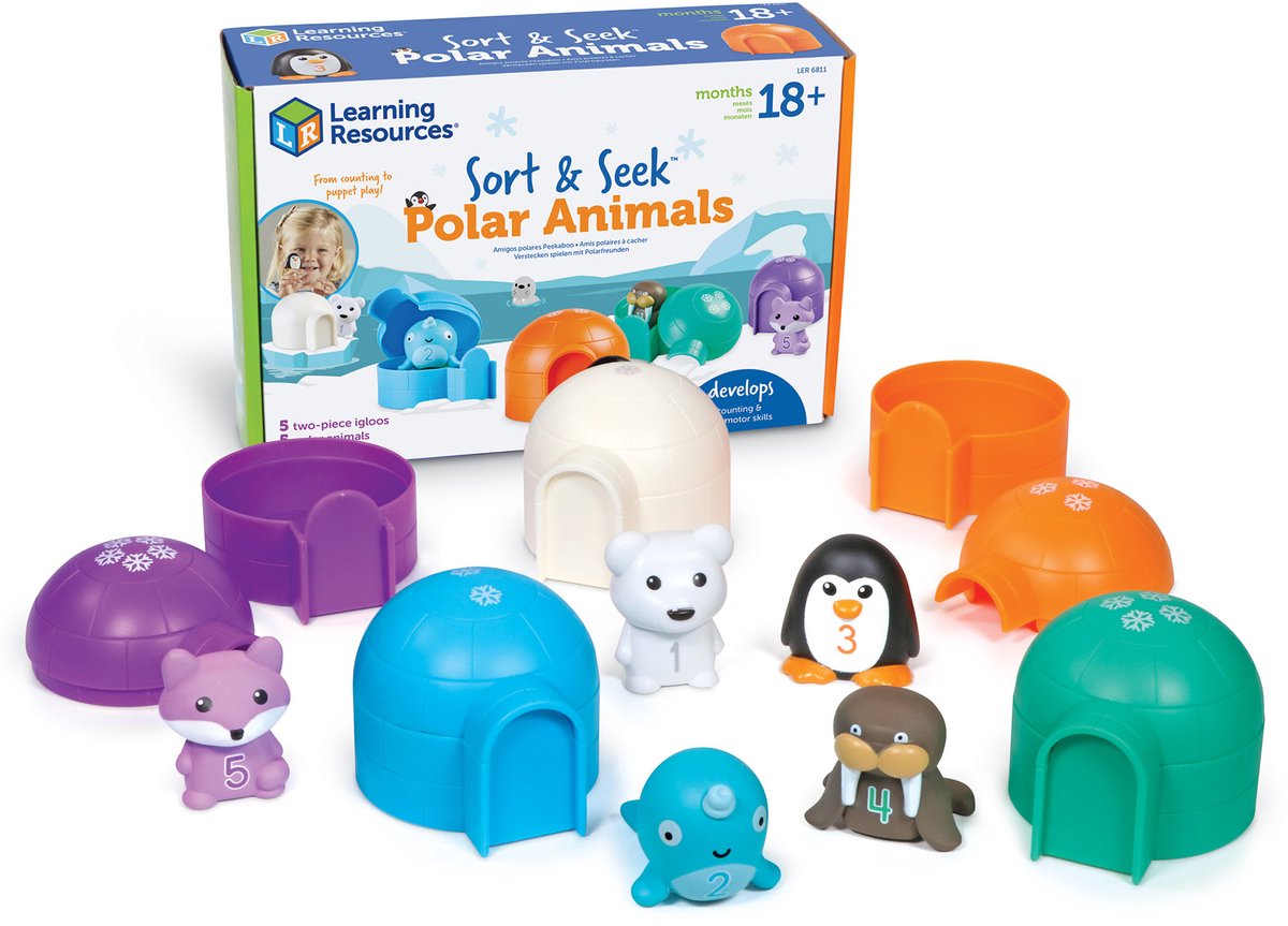 Learning Resources sort & seek™ pooldieren - vanaf 18 maanden