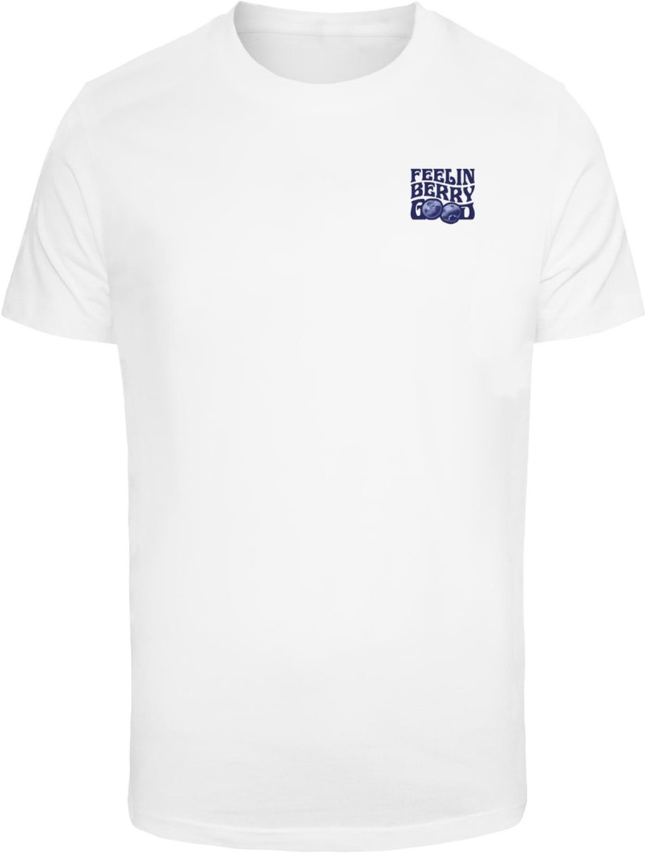 Mister Tee Berry Good Heren T-shirt S Wit