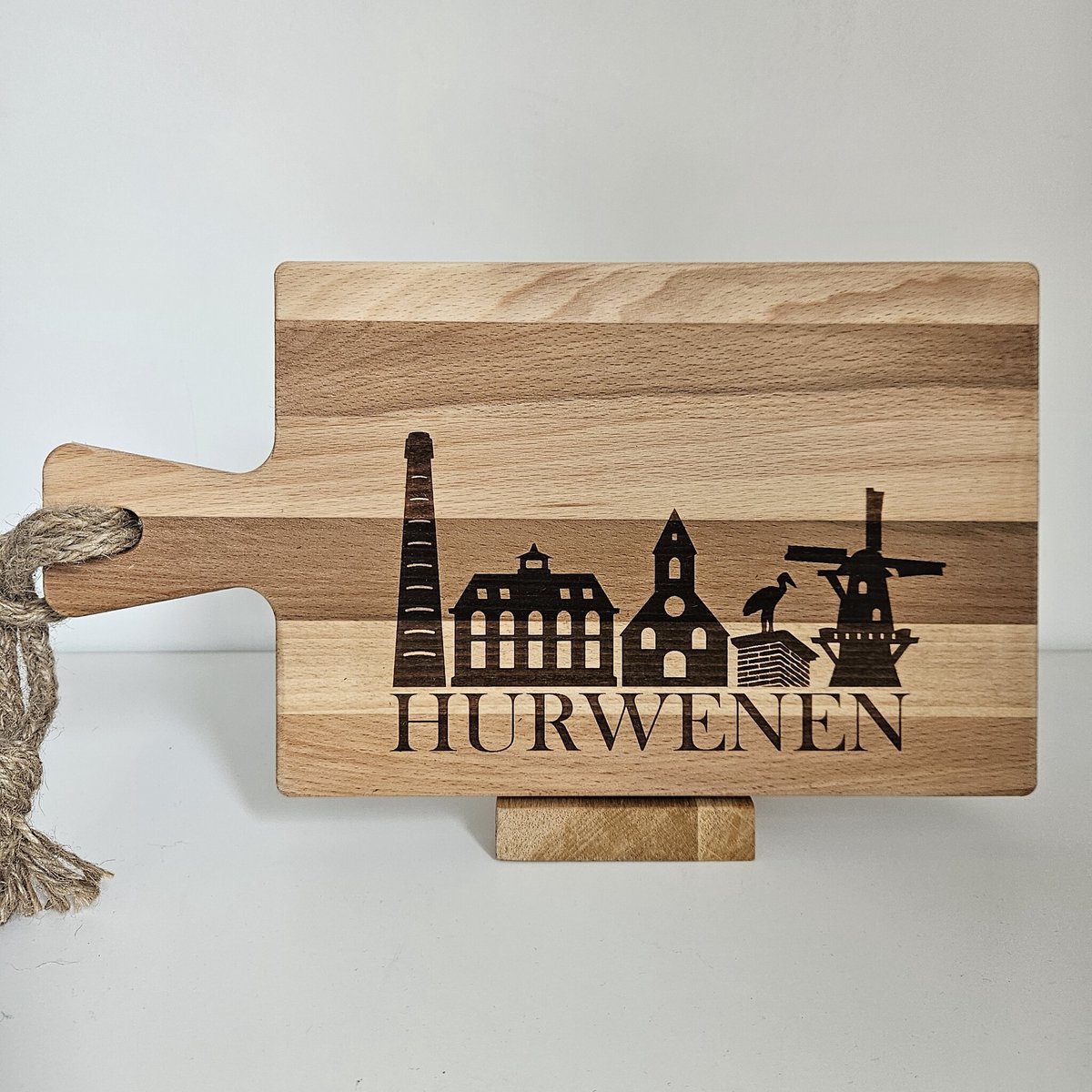 borrelplank beukenhout skyline Hurwenen 34 cm