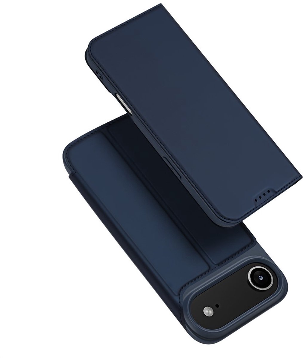 Dux Ducis Geschikt voor iPhone 17 Air hoesje - Slim bookcase - Blauw