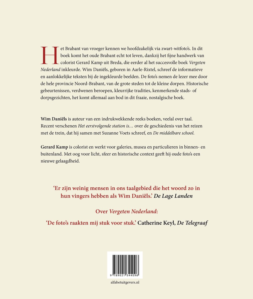 Brabant - back cover