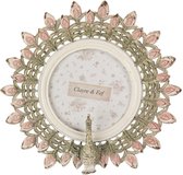 Kawaii-Story BM-xy9966-Right White Metal Photo Frame Luxury Design Swan