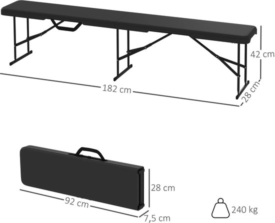 RVS BBQ/barbecue vork kunststof handvat 46 cm | Fun en Feest