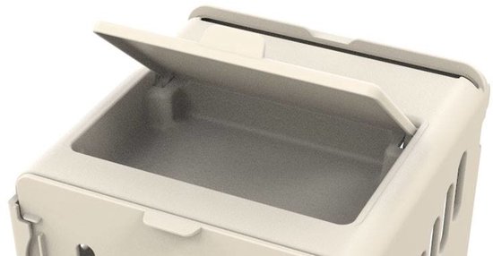 Nid d'empereur en plastique - Nichoir - Nichoir - Nichoir à Vogel - Wit - Nest pour cages d'élevage - Nids - Nichoirs / nichoirs