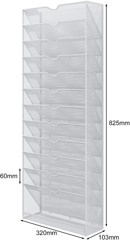 Opbergtas voor aan de muur, stoffen opbergtas, nachtkastje, deurhanger, organizer
