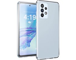 Hoesje geschikt voor Samsung galaxy A53 hoes transparant shock proof protector case met camera bescherming
