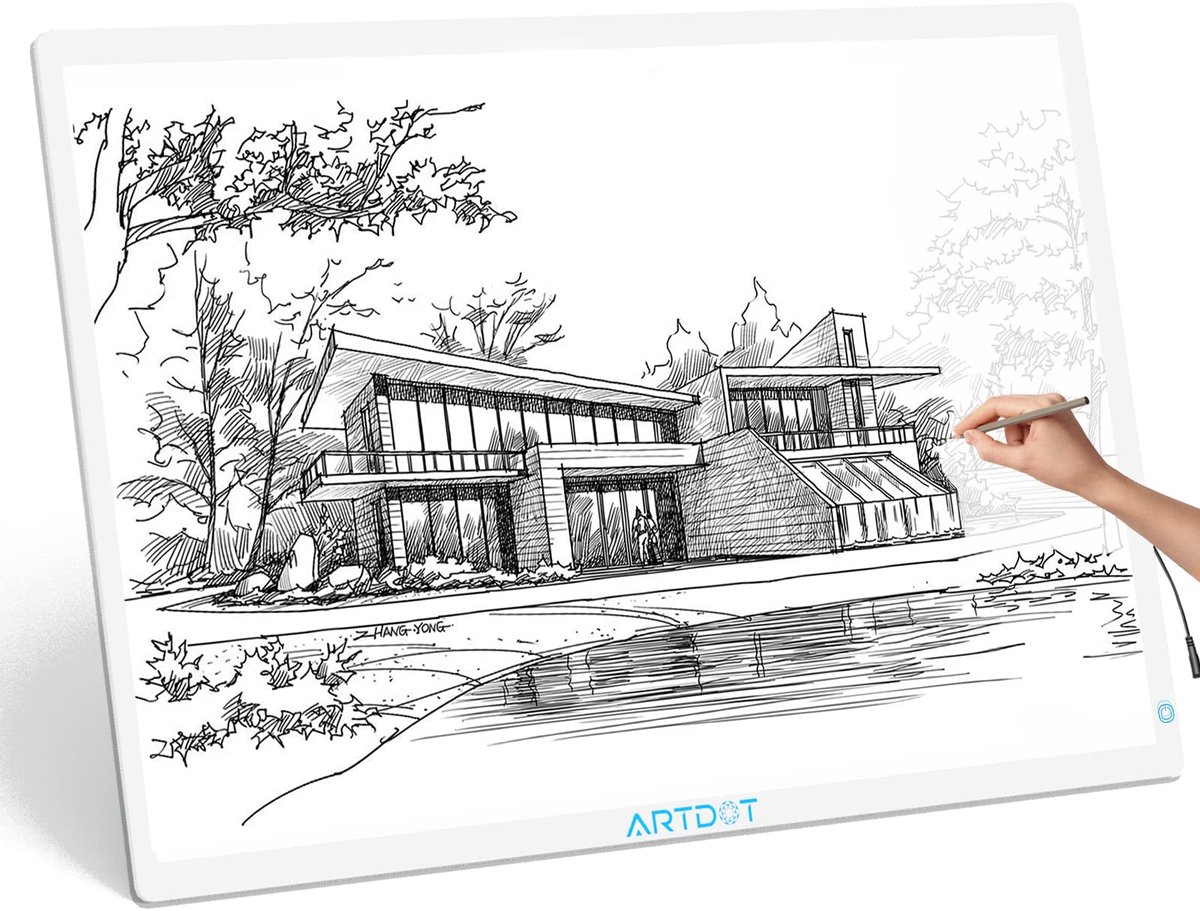 Lichttablet - Met verstelbare helderheid - Voor 5D Diamond Painting - A1