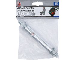 Kraftmann 80949 - Asenset  voor kruiwagenwiel - Ø 20 mm