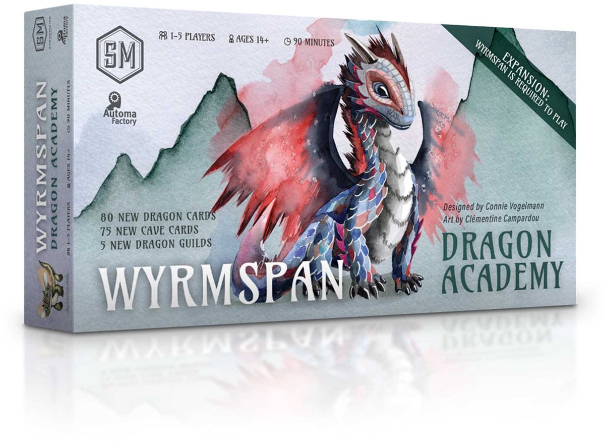 Wyrmspan: Dragon Academy Expansion
