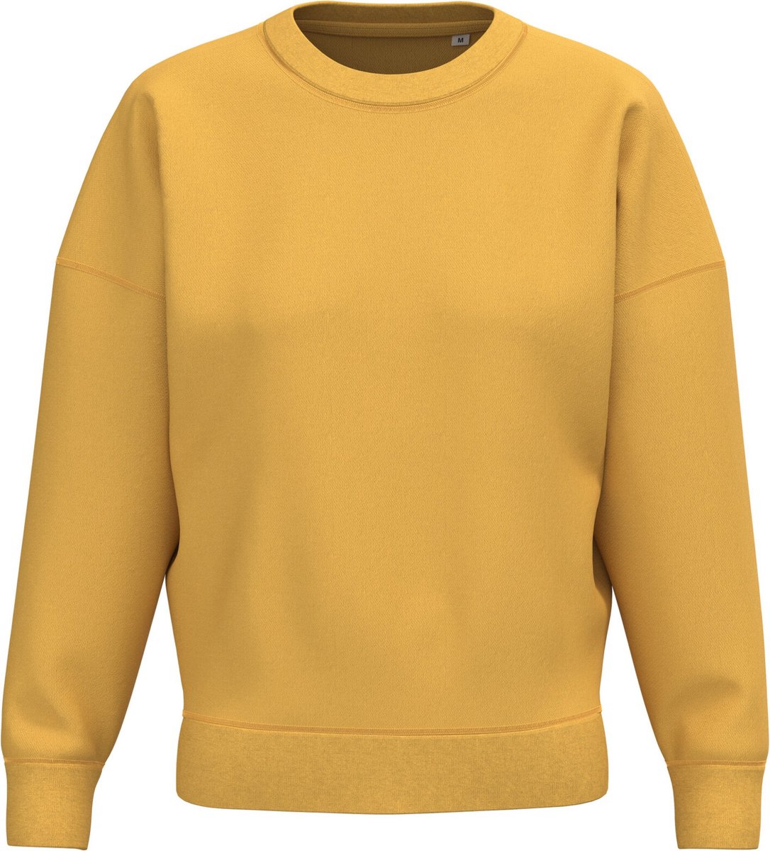 Native Spirit Ecologische dames sweater met ronde hals en afhangende mouwen NS439 - Sun Yellow - XL