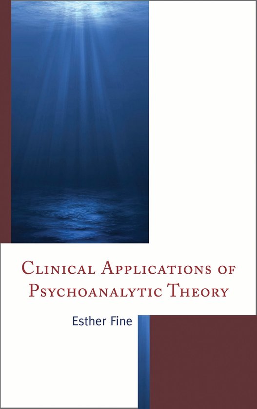 Clinical Applications Of Psychoanalytic Theory - cover