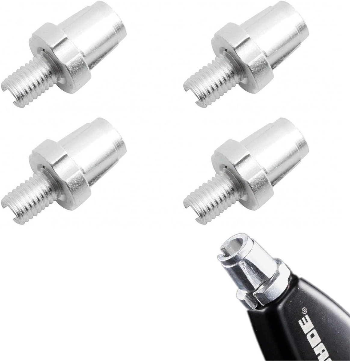 6 stuks M7 stelschroef fietsrem instelschroef