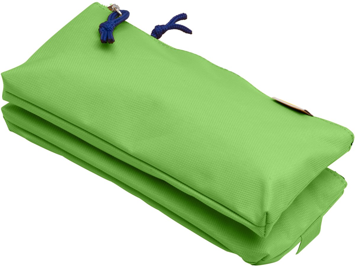 Oxford dubbele slodderhoes, polyester, lichtgroen.