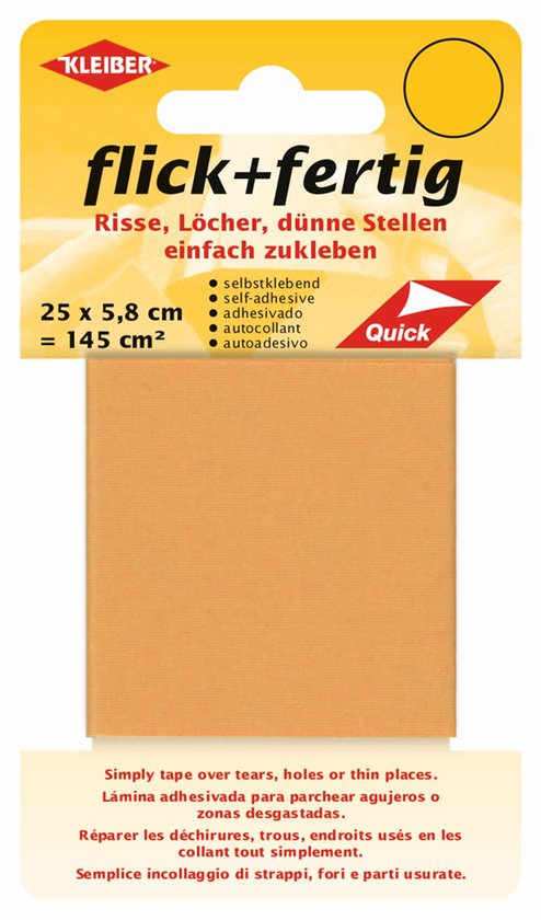 Kleffix Herstelset klaar voor gebruik, abrikooskleur