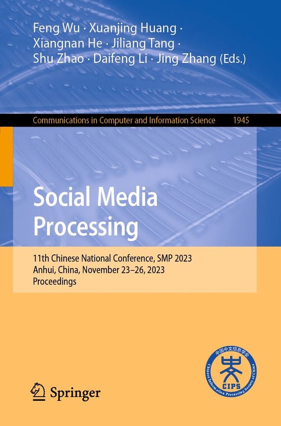 Springer Nature Proceedings Computer Science - Social Media  ... - cover