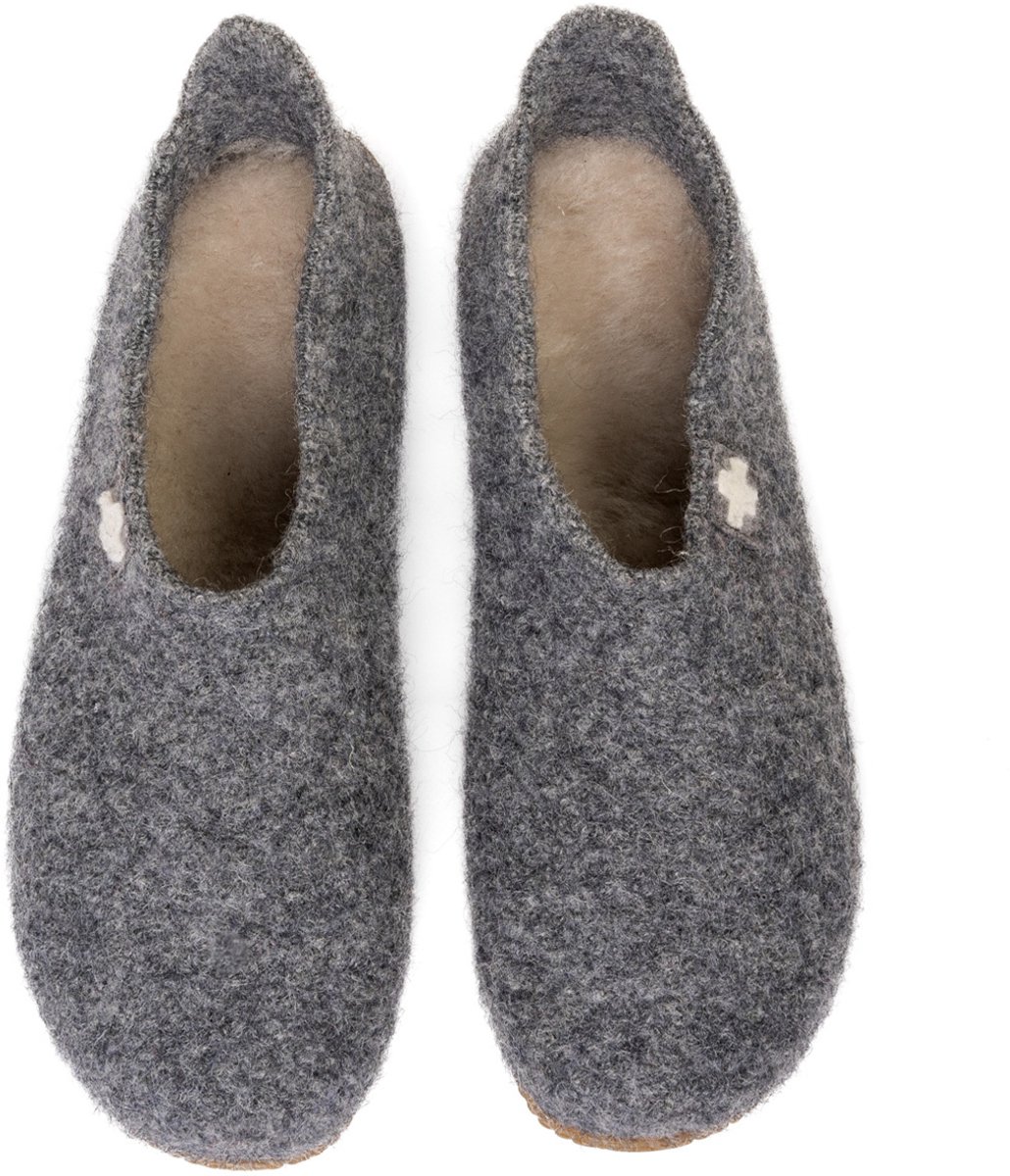 Living Kitzbühel Dames en Heren slippers Schurwolle