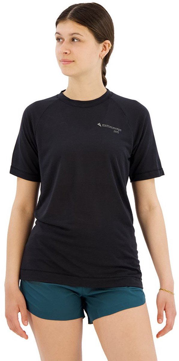 KlÄttermusen Groa T-shirt Met Korte Mouwen Zwart S Vrouw