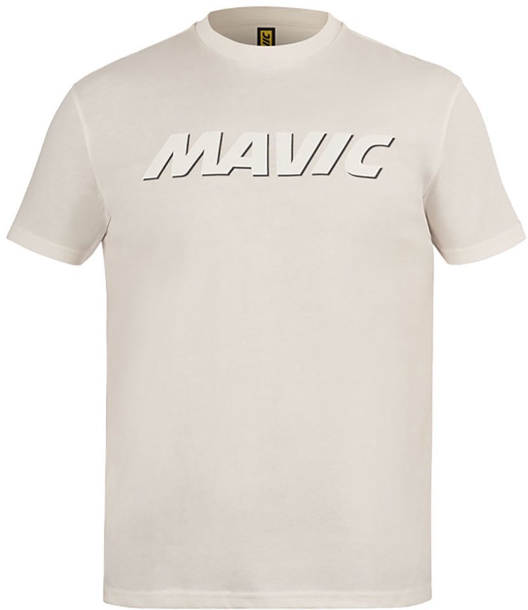 Mavic Corporate Logo T-shirt Met Korte Mouwen Wit