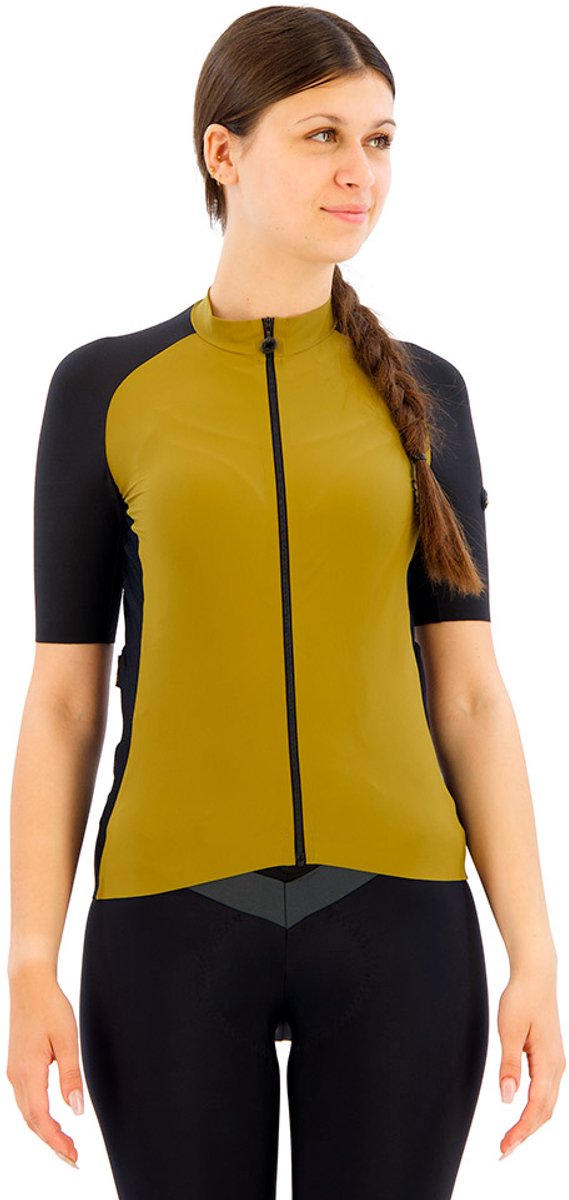 Assos Uma Gtv C2 Korte Mouw Wielertrui Groen S Vrouw