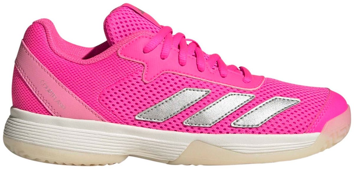 Adidas Courtflash Allcourt Schoenen Meisjes Zilver