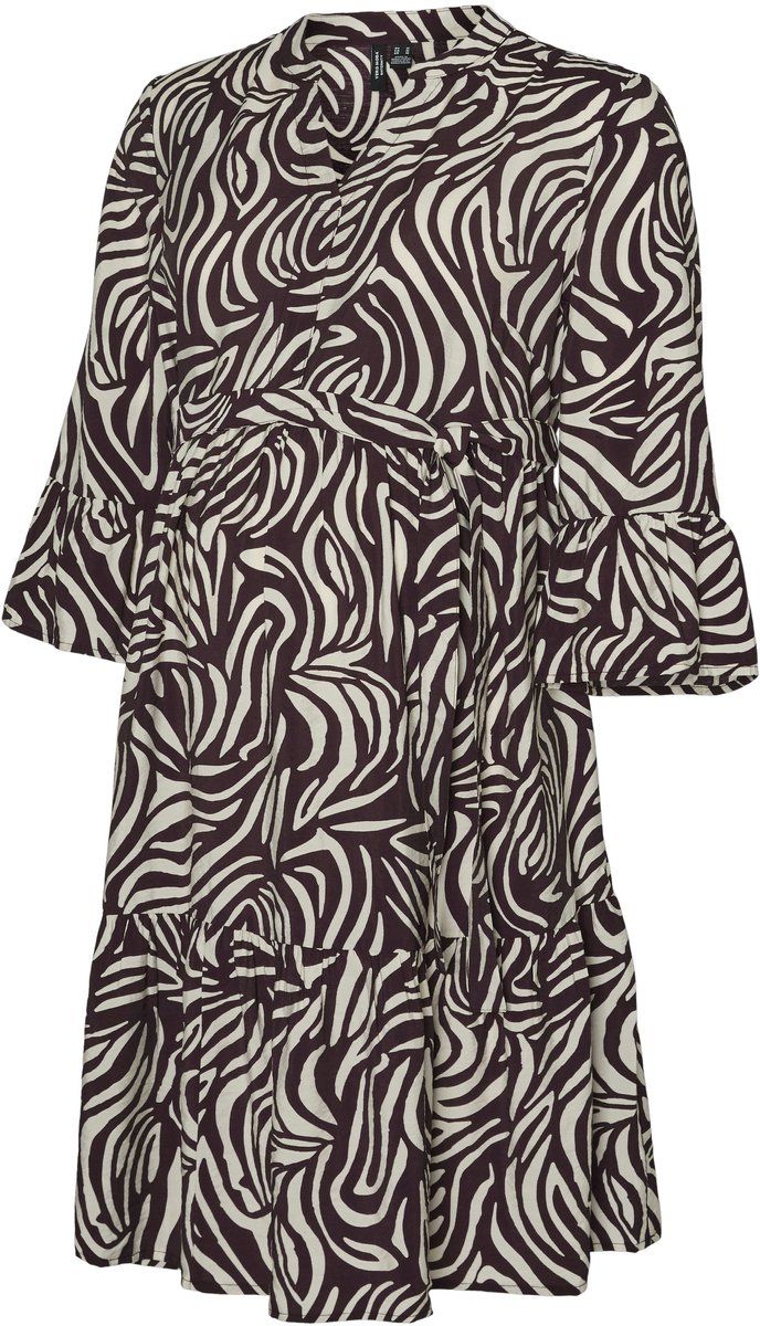 Vero Moda MATERNITY - VMMJOSIE 3/4 SHORT DRESS WVN - Dames - Mini jurken birch