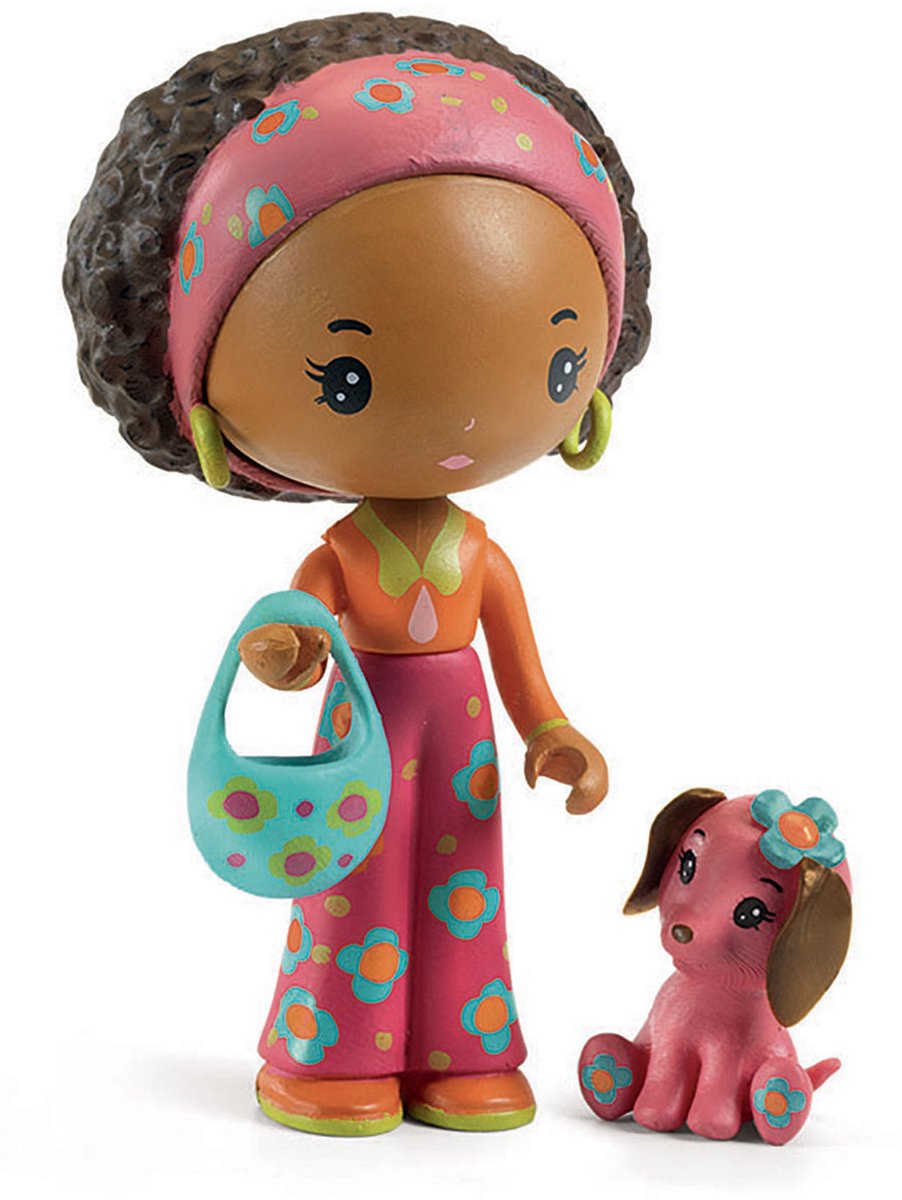Djeco tinyly speelfiguur Poppy & Nouky - fantasie speelgoed.