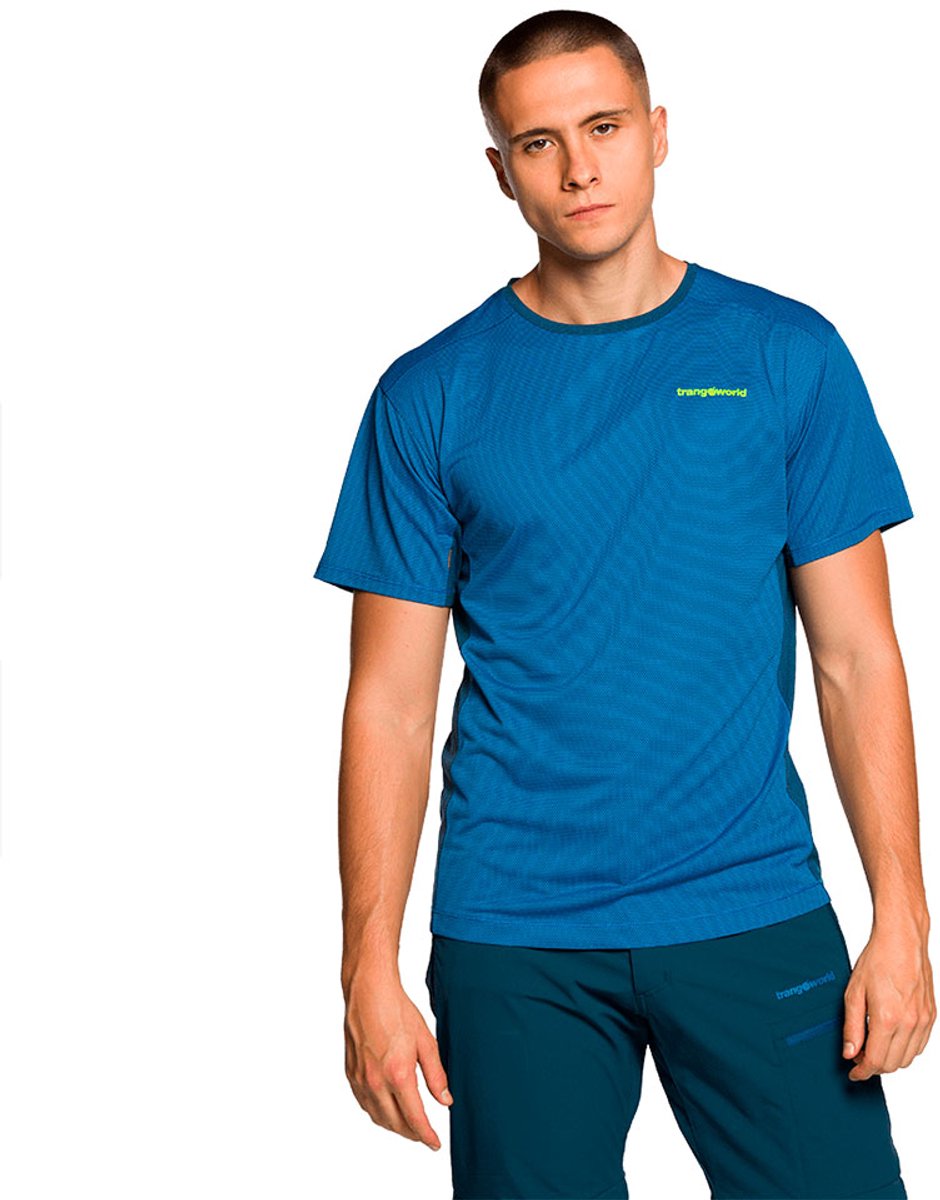 Trangoworld Ritsem T-shirt Met Korte Mouwen Man Marineblauw