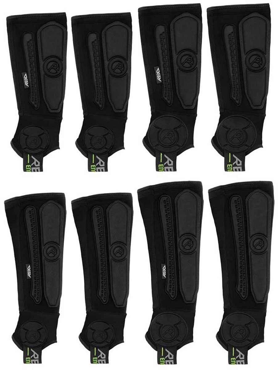 Rekd Protection Energy Covert Ankle + Scheenbeschermers Zwart S-M Man,Vrouw